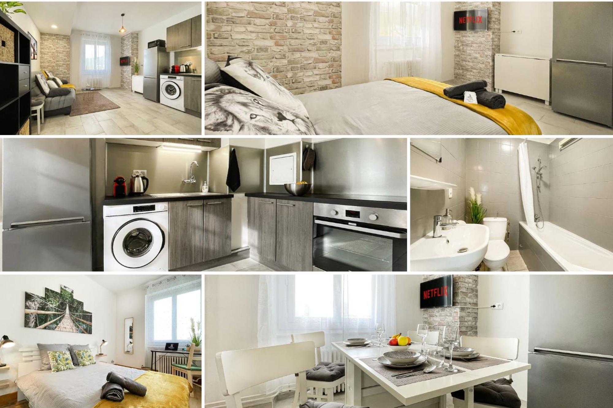 Homey Keola - Parking Prive Gratuit - Aux Portes De Geneve - Au Pied Du Tram - Appartement Avec 1 Chambre Et Un Grand Salon Avec Un Canape-Lit Ambilly Luaran gambar